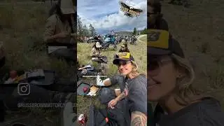 When a Chopper Chick hits the Adventure Button | Royal Enfield #russbrownrocks @actuallyitsaxel