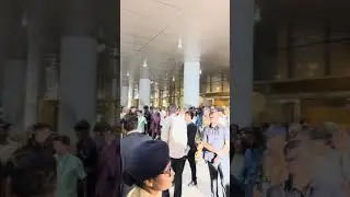 Rahul Gandhi was snapped at the Mumbai Airport.