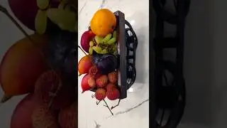 Tiny fruirt cart #fruits #islam #cart #raw #healthy #desert  #live #love # #nani  #nanikikitchen