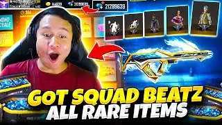 I Got Squad Beatz All Rare Bundles & Emotes For Free || Tonde Gamer || Garena Free Fire