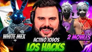 WHITE 444 MEXICANO HACKER LLEGA RETANDOME A PVP EN DIRECTO Y LLAMO A 2 JUGADORES MOBILE Y ESTO PASO