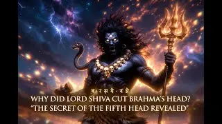 Why Did Lord Shiva Cut Brahma&rsquo;s Head? 😱 The Secret of the Fifth Head Revealed 🕉️