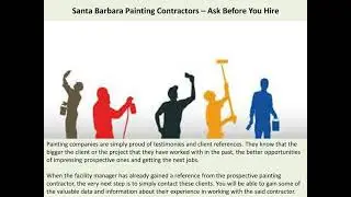 Commercial Painting Services Santa Barbara | Ask Before You Hire