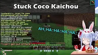 Coco Accidentally Fell And Stuck When Pekora Is Building Fireworks For The Relay【Hololive Eng Sub】