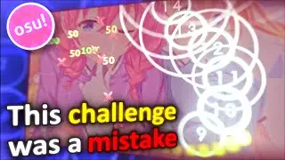 I Streamed osu! Nonstop Until I Got A New Top Play... it was a mistake