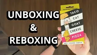 Taco Cat Goat Cheese Pizza - Quick Look Card Game Unboxing - What's in the Box?