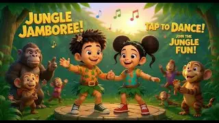 Jungle Jamboree Fun Kids Dance Song with Sam & Sadie! 🦁