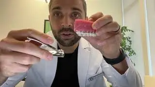 How to cut a poking orthodontic wire at home