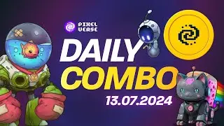 PixelTap Daily Combo - 13 July, 2024 | 3x Daily Boost #Pixelverse