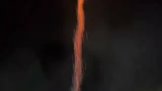 Rocket Firework in my Garden 7/11/2025