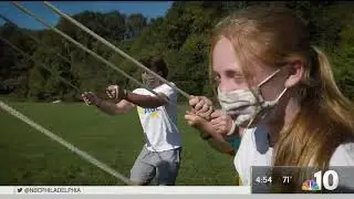 Delaware School Holds Outdoor Classes in Large Backyard | NBC10 Philadelphia