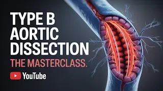 Type B Aortic Dissection Masterclass: dP/dt Control, TEVAR Strategy, and False Lumen Risk Explained
