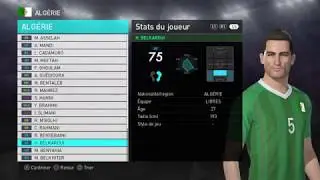 [PES 2018] National teams real players name - Africa