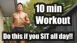 10 MIN WORKOUT || Do this if you SIT all day!! (Follow Along)