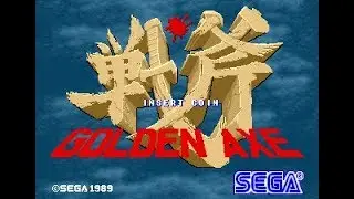 Golden Axe [Arcade] - Full Game Playthrough (no cheats)