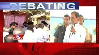CM KCR Lays Foundation for Development Programs in Dubbaka | Medak Dist | HMTV