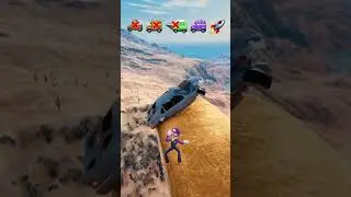 Mario vs Crazy Cars  Epic Driving Challenge