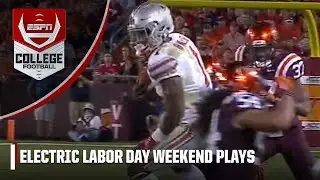 ELECTRIC PLAYS ⚡️ Braxton Miller's spin move, App State's historic upset over Michigan & MORE 🍿
