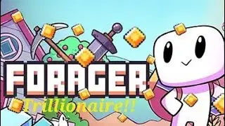 Who wants to be a Trillionare/Completionist? #forager  #money #rich #best #farming #gameplay #gaming