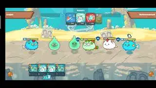 Axie Infinity : Aqua Aqua Plant Gameplay