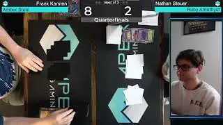 $5K Lorcana Invitational | Frank Karsten(Amber Steel) v Nathan Steuer(Ruby Amethyst) | Quarterfinals