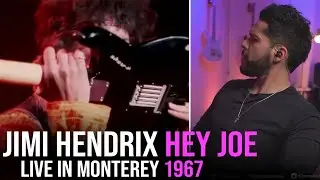 Jimi Hendrix with a TEETH SOLO? Hey Joe Live in Monterey (Reaction!)