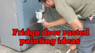 WORK SHOP Telugu is live! fridge door rusted painting