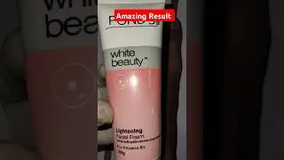 POND'S White Beauty Lightening Facial Foam Vitamin B3.#ameenbeautytips @shahsbeautysecrets