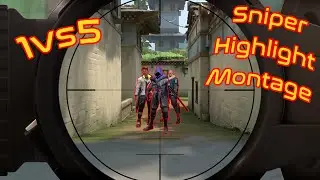 Valorant INSANE OPERATOR SKILLS, 1v5 vs shroud and j9, Sniper Highlight Montage