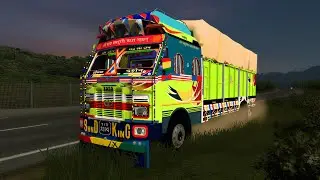 🔴Desi Truck vs Mountain Roads! 🔥⛰️ संभल कर चलना भाई | ETS2