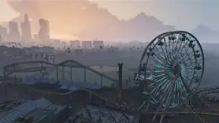 Video Game Ambience Asmr - (GTA V) The Ferris Wheel | Relaxation/White Noise
