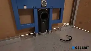 Монтаж системы Geberit Duofix с бачком Sigma