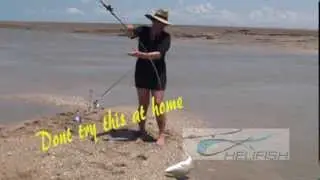 Live Fibre rod breakage test