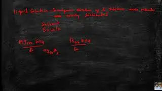 Chemical Mineralogy - Crystalline Solution/Solid Solution