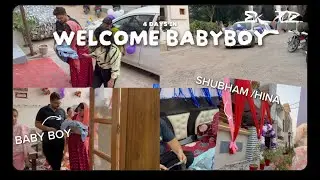 WELCOME  NEW BORN BABY BOY (HINA /SHUBHAM) 