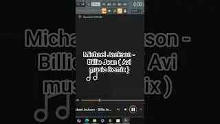 Michael Jackson - Billie Jean ( Avi music Remix Bootleg )