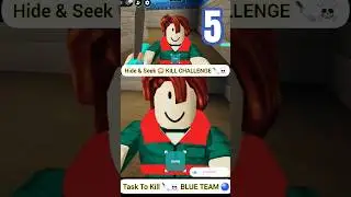 Hide & Seek 🙈 KILL CHALLENGE 🔪☠️ SQUID GAMES🐙 #squidgamechallenge #roblox #gameplayvideo #gamtng