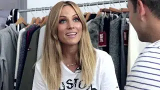 De compras con Edurne