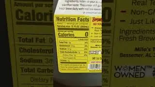 Best sweet tea for a diabetic? #short #tea #diabetes #sugar #carbohydrates