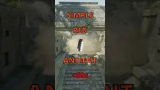 The SIMPLEST Smoke Lineup for Red Room on Ancient in less than 60 seconds #cs2tutorial #cs2