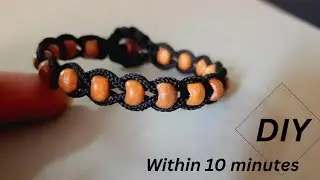 How To Make Bracelet at Home With Beads ✨️