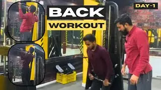 Back Workout Beginners friendly | Day-1