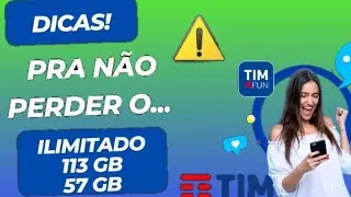 📱🇧🇷DICAS! PARA N&Atilde;O PERDER O APLICATIVO TIM FUN ILIMITADO📱🇧🇷 