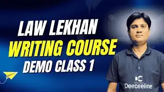 CA Foundation | Law Lekhan - Writing Practice Course | Demo Class 1