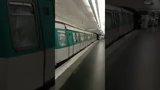 Probl&egrave;me au d&eacute;part d'un MF77 sur la ligne 8 #train #ratp #mf77 #ligne8