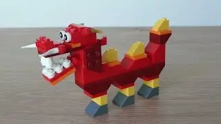 LEGO CLASSIC 10704 How to build a Dragon