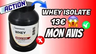 AVIS WHEY PROTEINE ISOLATE ACTION pas cher