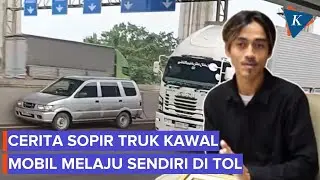 Cerita Sopir Truk Kawal Mobil yang Pengemudinya Meninggal di Tol, Berbuah Penghargaan
