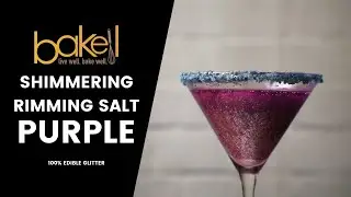 Cocktail Salt Rim - Purple Shimmer Cocktail Rimming Salt | Bakell&reg;