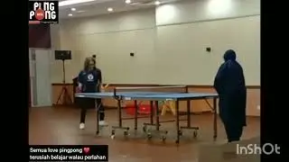 Semua love Pingpong, teruslah belajar walau perlahan